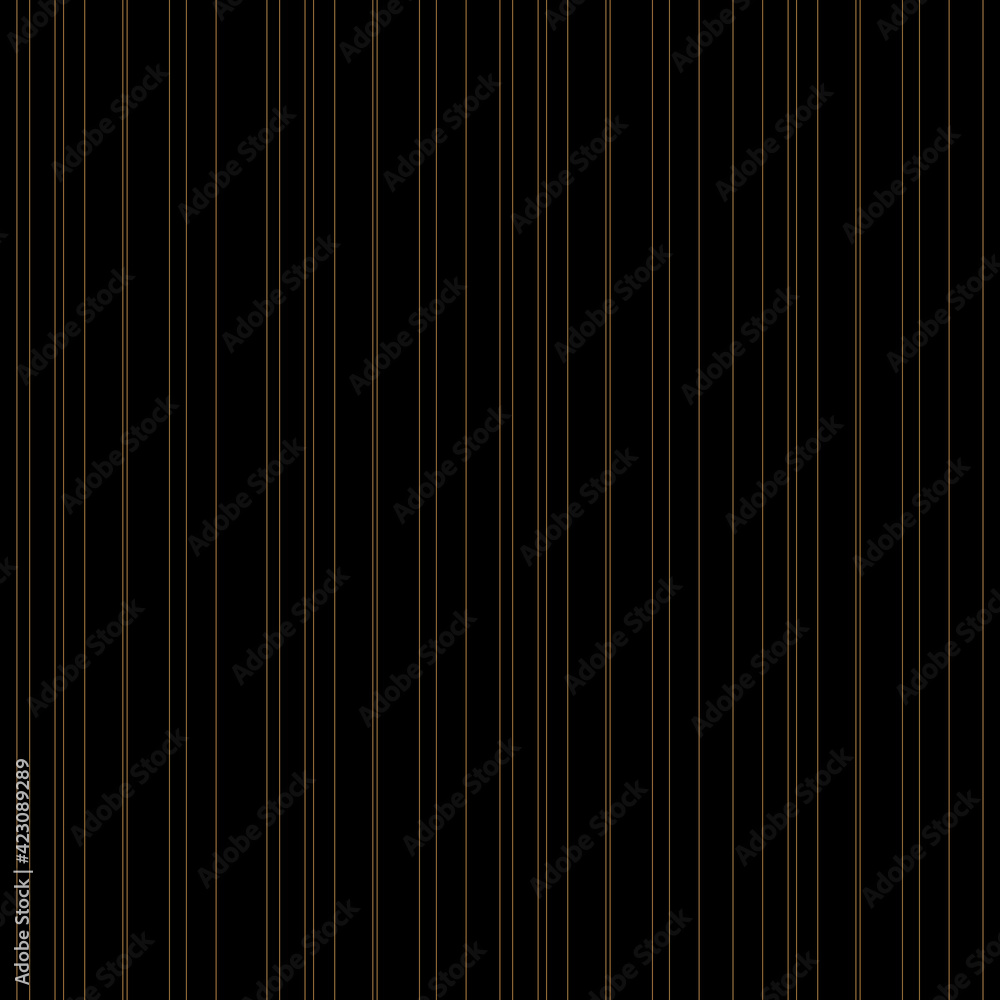 Abstract of vertical stripe of pattern. Design straight lines gold on black backgroud. Design print for illustration, texture, wallpaper, background. Abstract of vertical stripe of pattern. Design straight lines gold on black backgroud. Design print for illustration, texture, wallpaper, background.