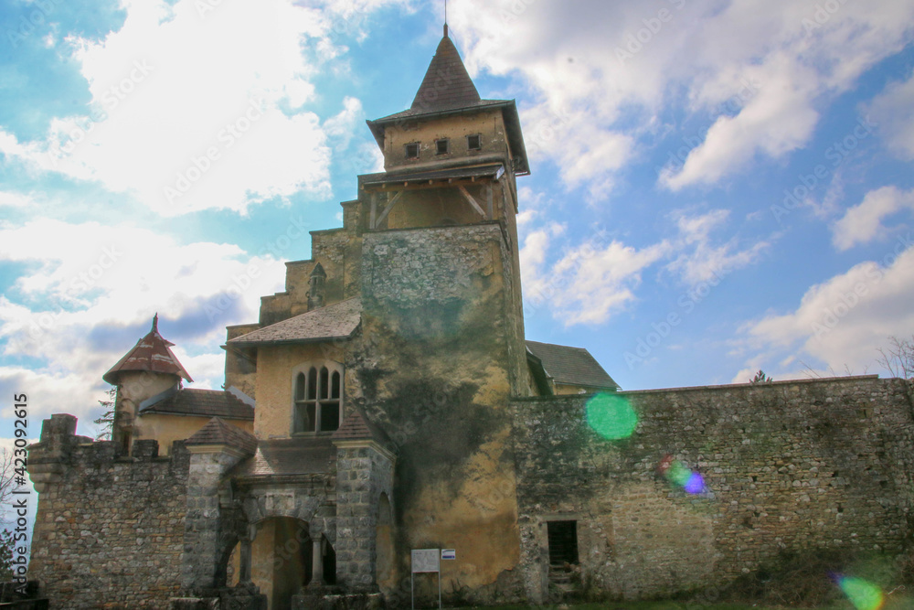 Ostrožac Old Town, a fortress whose walls were ruled by princes, ottomans and counts