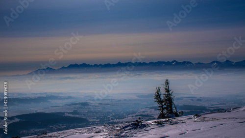 Fototapeta Naklejka Na Ścianę i Meble -  Beskidy-Babia Góra