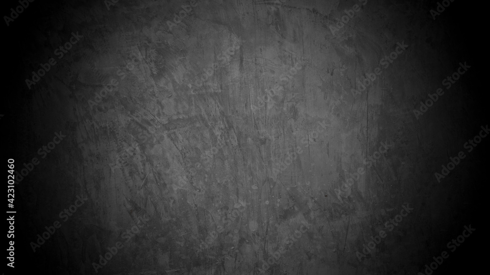 Old wall texture cement dark black gray background abstract grey color design are light with white gradient background. Old wall texture cement dark black gray background abstract grey color design are light with white gradient background.