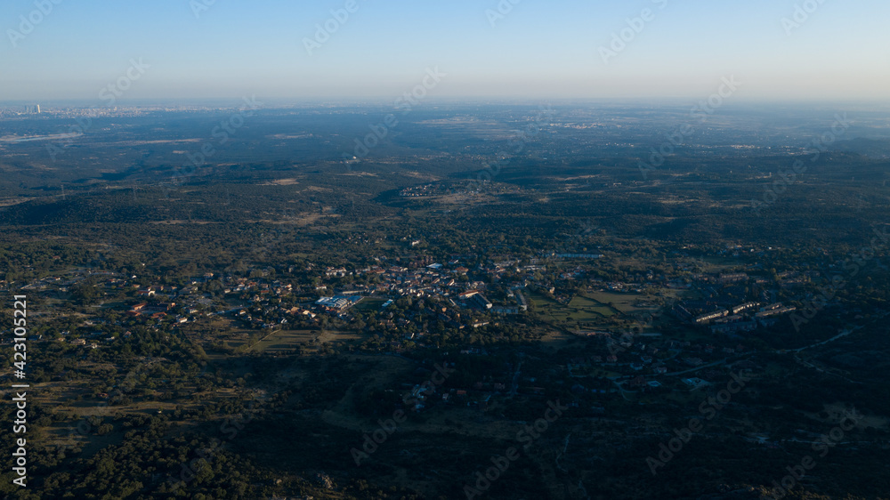 Castilla Y leon from the air Castilla Y leon from the air