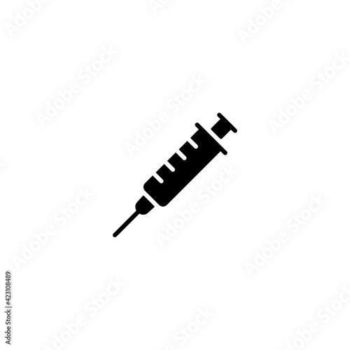 injection icon vector for web, computer and mobile app