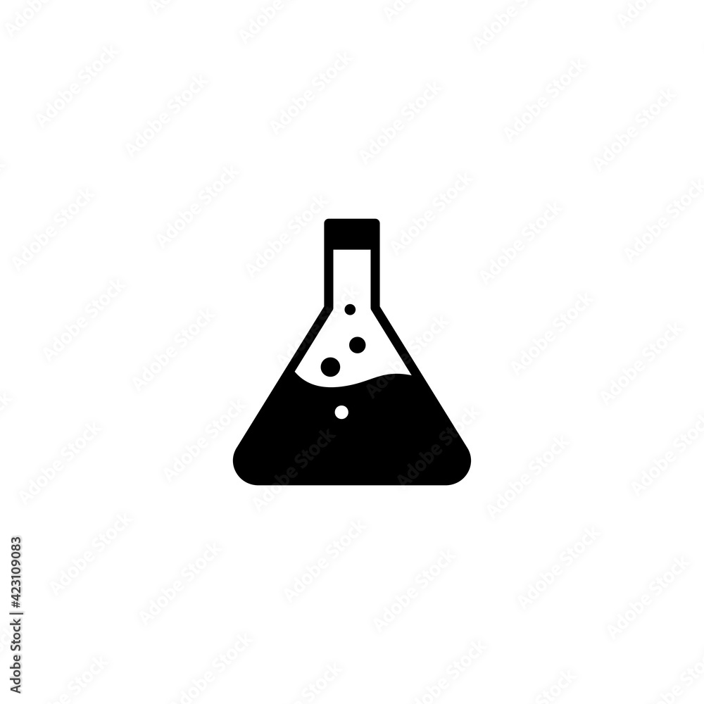 medical test tube icon vector for web, computer and mobile app medical test tube icon vector for web, computer and mobile app