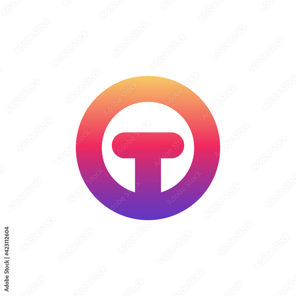 Letter T logo icon design template elements. vector illustration Letter T logo icon design template elements. vector illustration