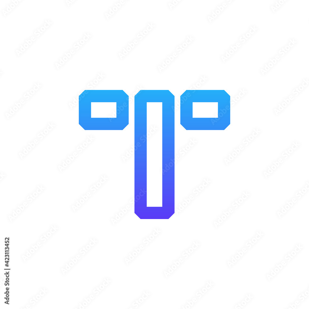 Letter T logo icon design template elements. vector illustration Letter T logo icon design template elements. vector illustration