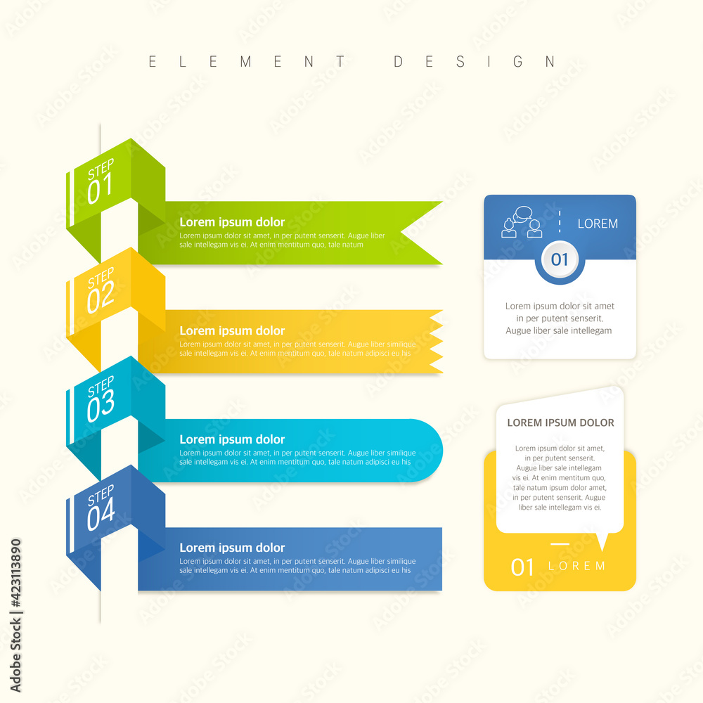 Highly utilized web element infographic Highly utilized web element infographic