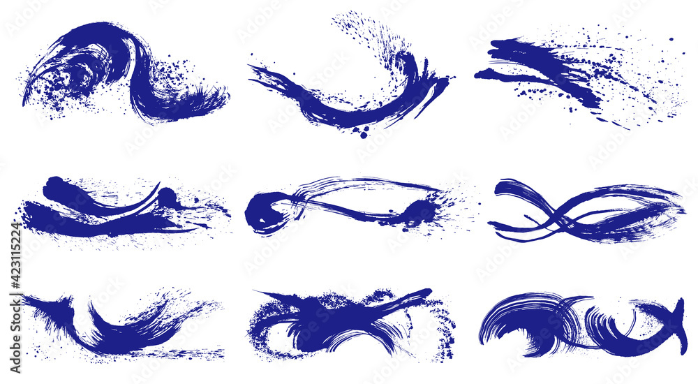 波 波しぶき 手書き 毛筆イラストのセット Stock Vector Adobe Stock 波 波しぶき 手書き 毛筆イラストのセット Stock Vector Adobe Stock