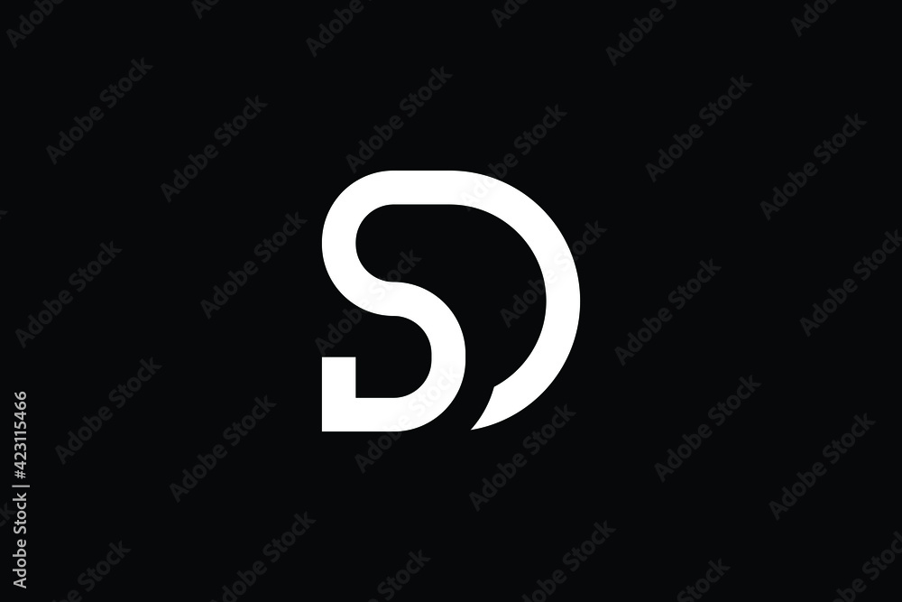 SD logo letter design on luxury background. DS logo monogram initials letter concept. SD icon logo design. DS elegant and Professional letter icon design on black background. S D DS SD SD logo letter design on luxury background. DS logo monogram initials letter concept. SD icon logo design. DS elegant and Professional letter icon design on black background. S D DS SD