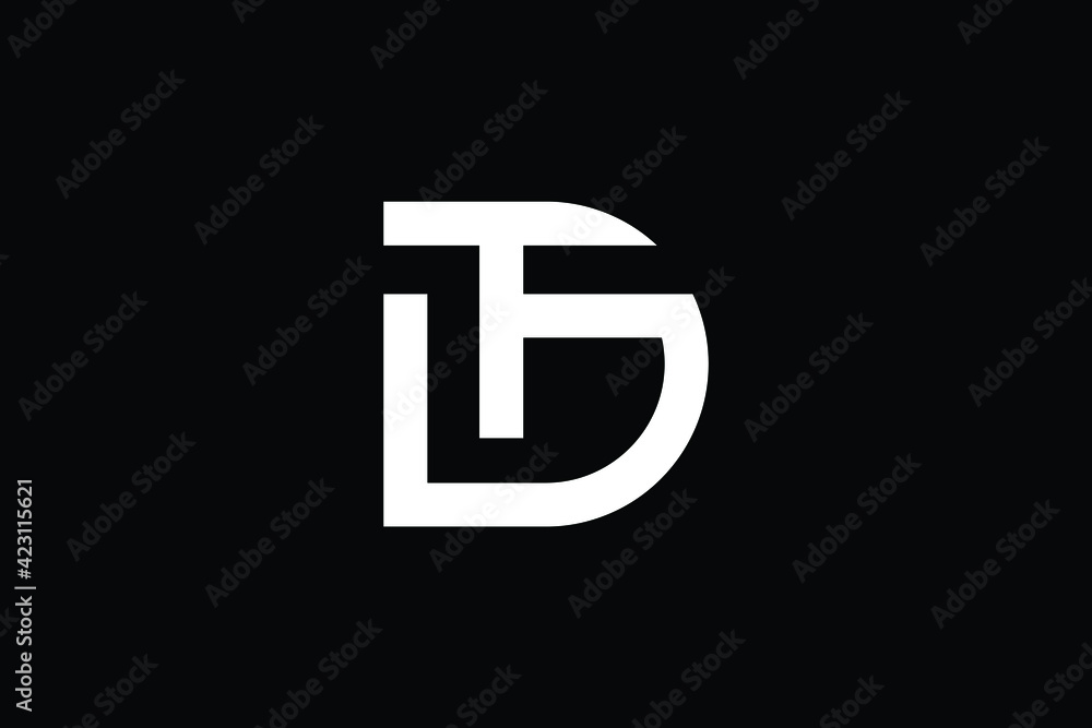TD logo letter design on luxury background. DT logo monogram initials letter concept. TD icon logo design. DT elegant and Professional letter icon design on black background. T D DT TD TD logo letter design on luxury background. DT logo monogram initials letter concept. TD icon logo design. DT elegant and Professional letter icon design on black background. T D DT TD
