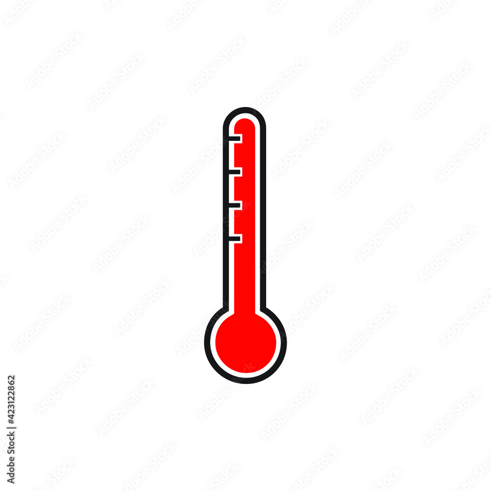 thermometer icon design template vector thermometer icon design template vector