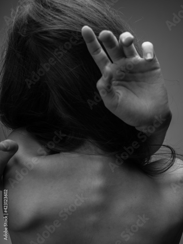 Woman Touching Herself