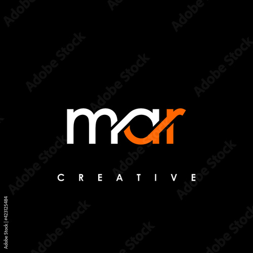 MAR Letter Initial Logo Design Template Vector Illustration