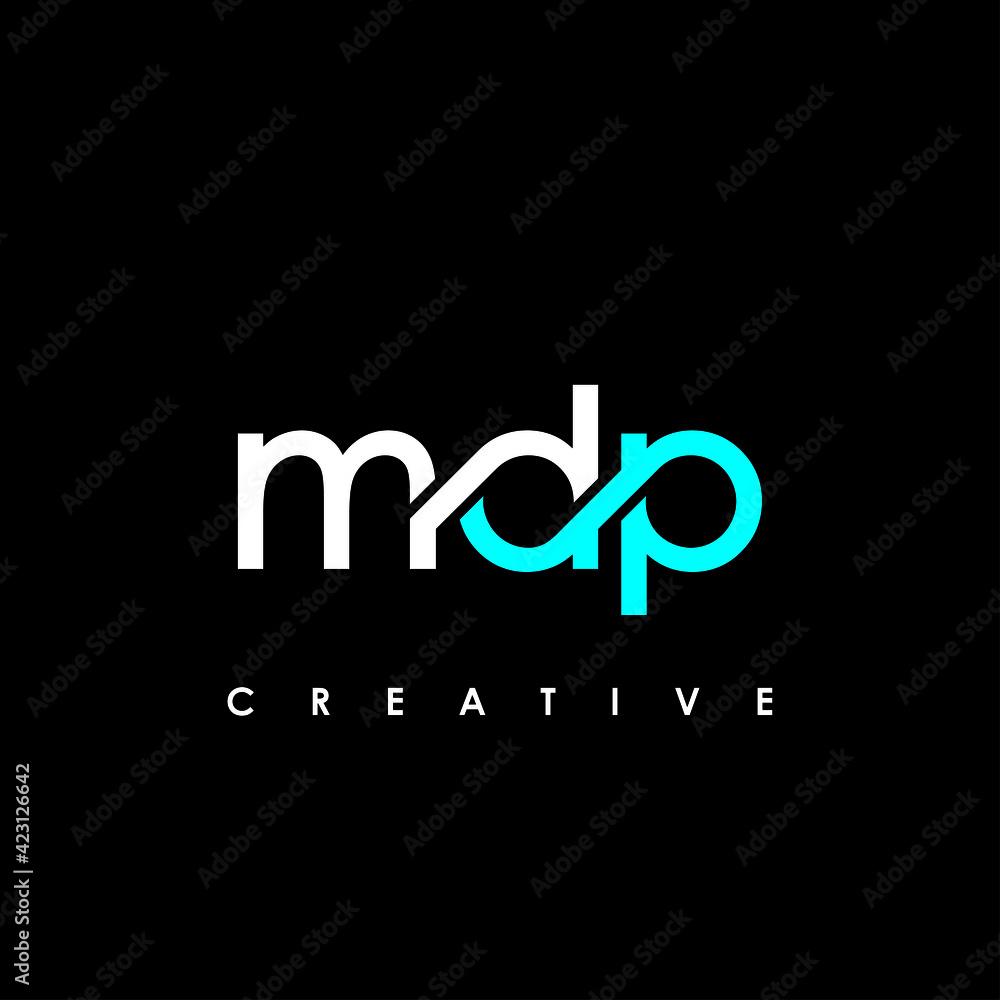 MDP Letter Initial Logo Design Template Vector Illustration MDP Letter Initial Logo Design Template Vector Illustration