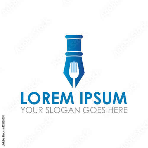 write food vector , restaurant logo