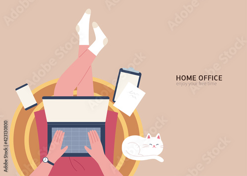 Home office concept