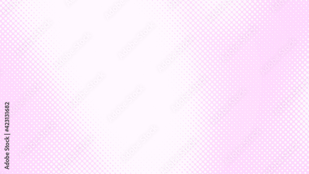 Dot pink white pattern gradient texture background. Abstract pop art halftone and retro style. Dot pink white pattern gradient texture background. Abstract pop art halftone and retro style.