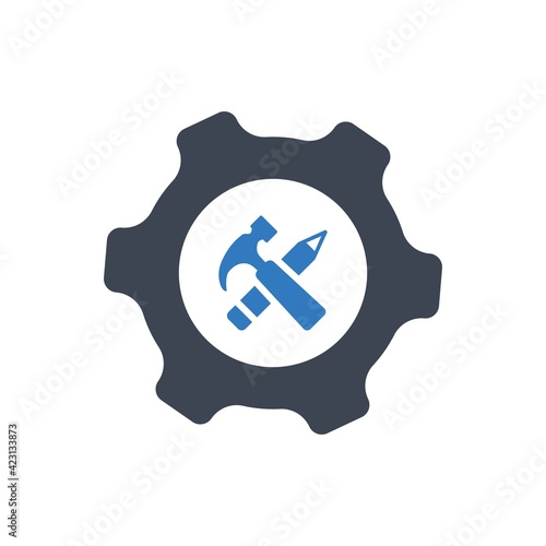 Construction settings icon