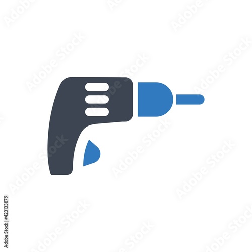 Drill hand icon