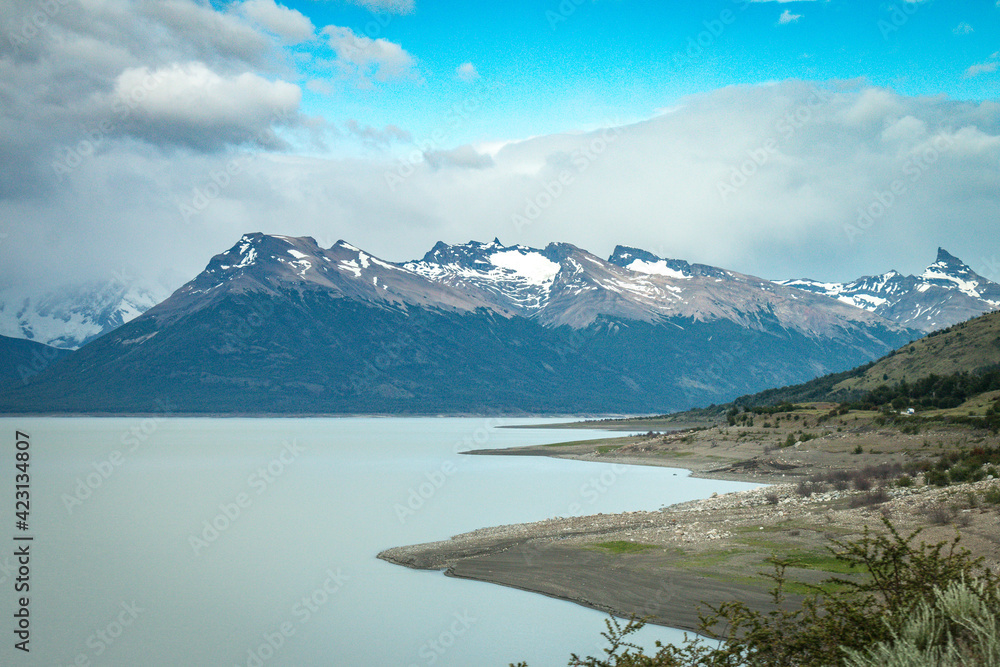 Naklejka premium los glaciares national park, perito moreno glacier, patagonia, argentina