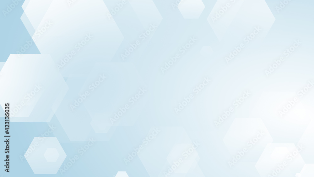 Abstract hexagon geometric white blue pattern technology medical and science background. Abstract hexagon geometric white blue pattern technology medical and science background.