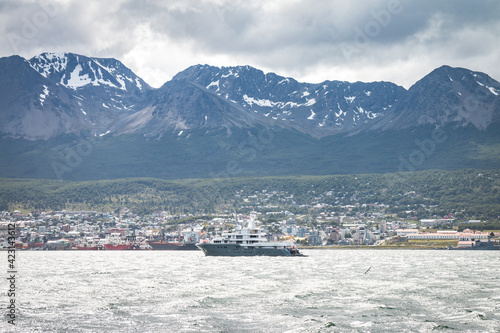 harbour of ushuaia, patagonia, most southern city in the world, fin del mundo, argentia, south america © Andrea Aigner