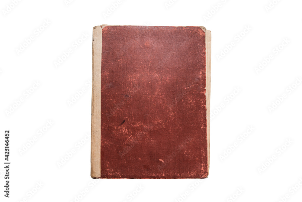 Old antique book cover, grundy texture, copy space Old antique book cover, grundy texture, copy space