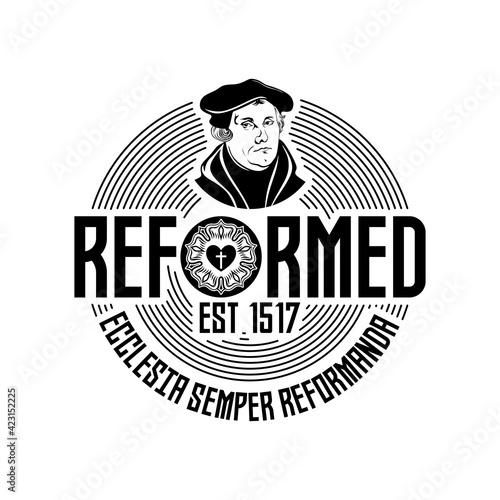 Martin Luther. 95 theses of the reformation of the church. Wittenberg 1517.