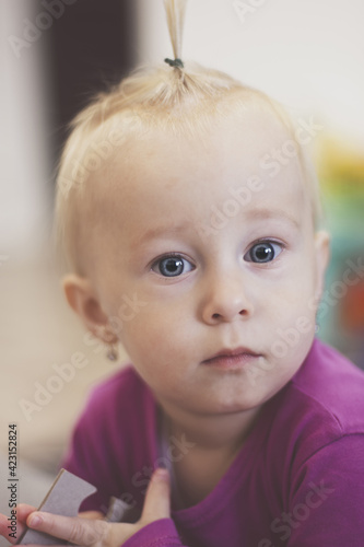 portrait of a little child