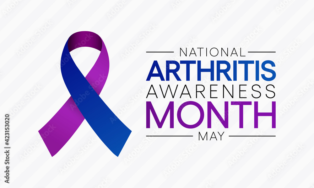 National Arthritis awareness month observed each year in May. it is a