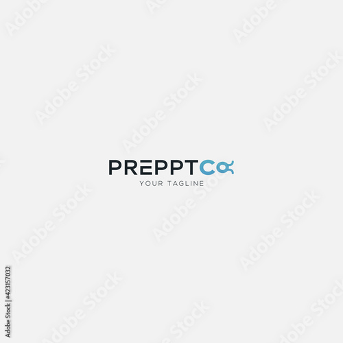 simple ant type logo letter modern design ant logo
