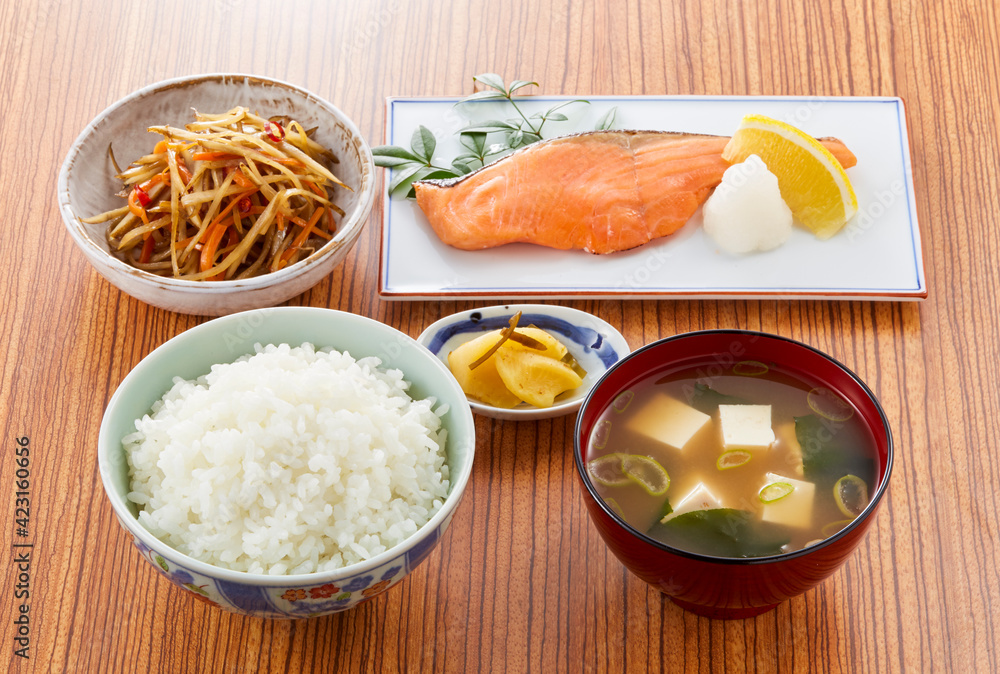 鮭の塩麹焼 和定食 鮭の塩麹焼 和定食