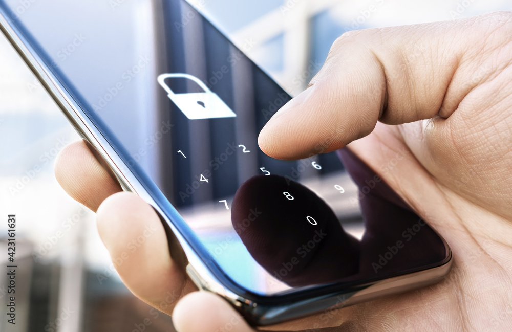 Canvas Print Phone lock code