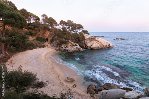 Cala del Pi en Platja d'Aro (Costa Brava), Catalonia, Spain