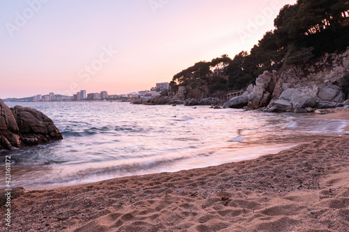 Slika na platnu Cala del Pi en Platja d'Aro (Costa Brava), Catalonia, Spain
