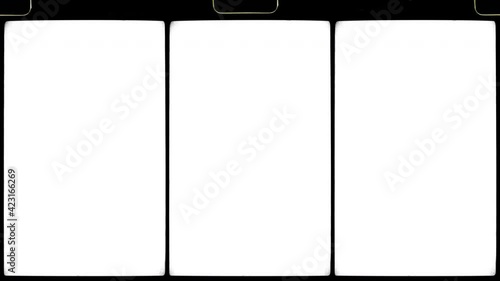 Custom Vintage Film Split Screen Frames