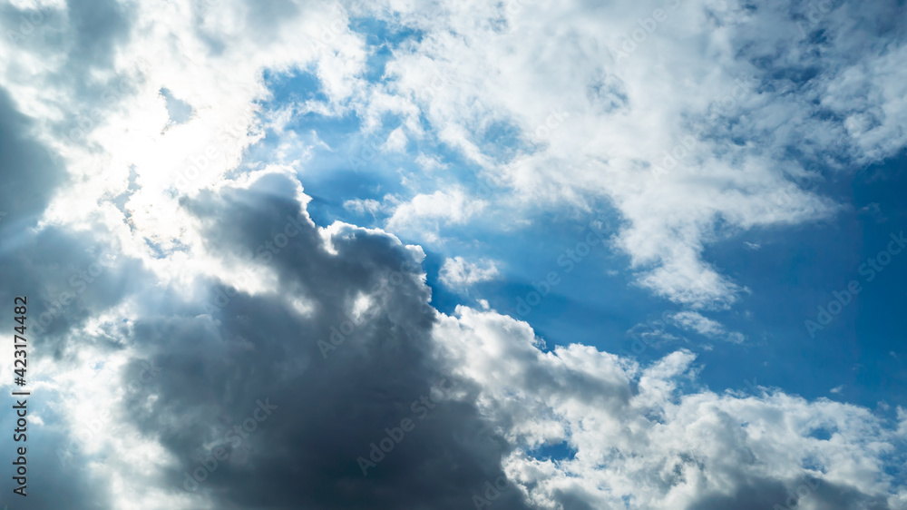 Obraz premium 青空・雲