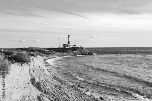 Montauk Point Light, Lighthouse, Long Island, New York, Suffolk County © travelview