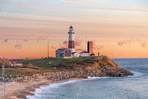 Montauk Point Light, Lighthouse, Long Island, New York, Suffolk County photo
