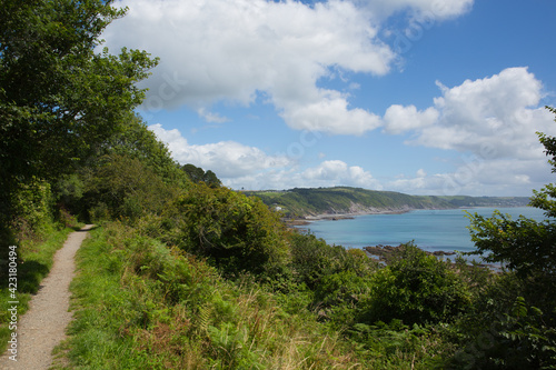 South west coast path between Looe Cornwall and Millendreath UK