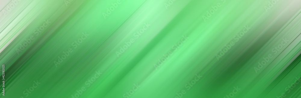 Fototapeta premium Green abstract striped diagonal green lines background.