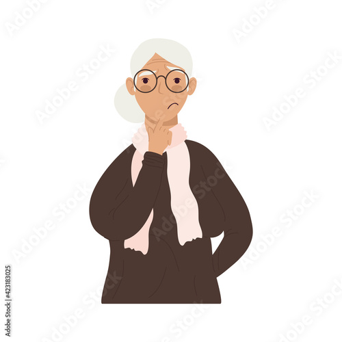 grandmother doubting character