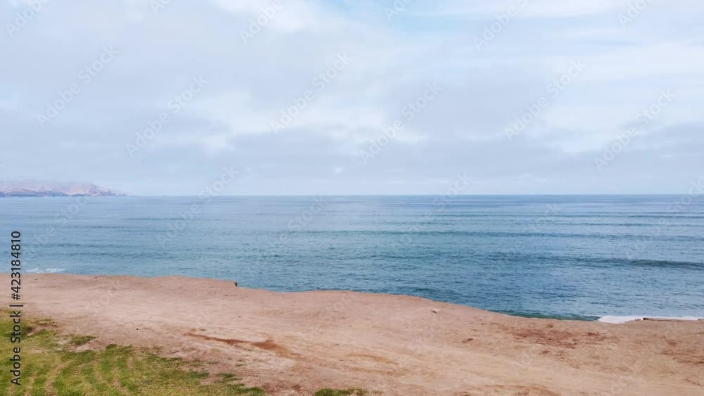 Panoramic view of the ocean Panoramic view of the ocean