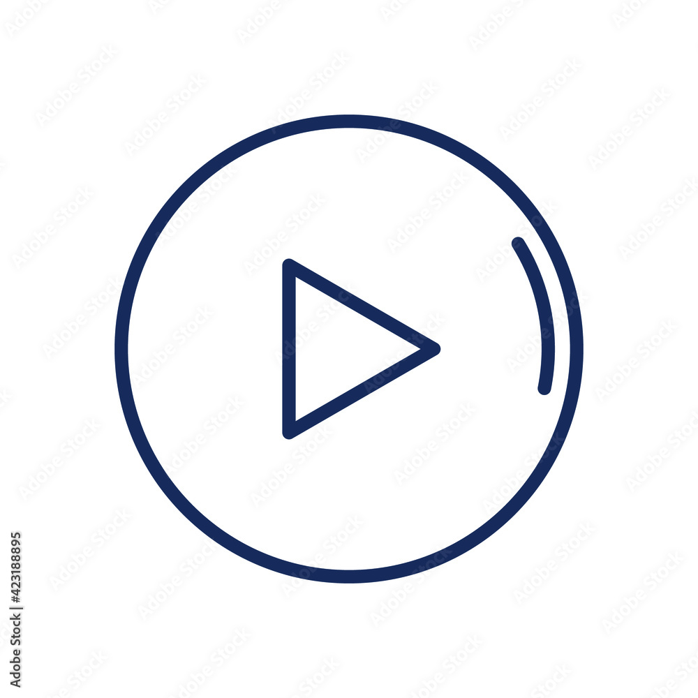 Music Play flat vector icon, line art icon, music icon pack, multimedia button vector illustration icon Music Play flat vector icon, line art icon, music icon pack, multimedia button vector illustration icon