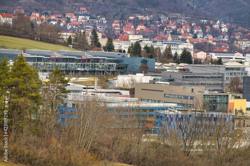 Campus , Hochschule in Jena, Thüringen, Deutschland 