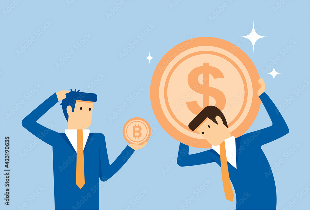 Dollar price is much higher than the bitcoin Dollar price is much higher than the bitcoin