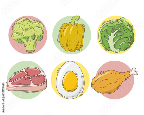 carbohydrates and fat