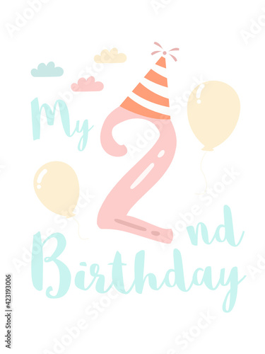my 2nd birthday