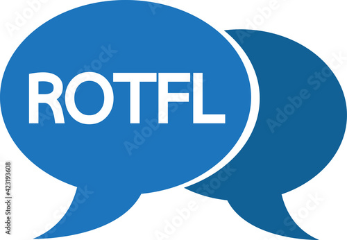 internet acronym chat bubble icon sign design