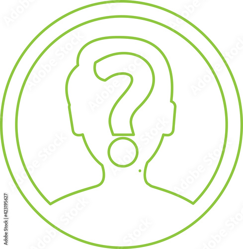 Who icon sign design