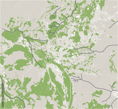 map of the city of San-Marino  San-Marino